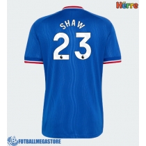 Fotballdrakt Herre Manchester United Luke Shaw #23 Bortedrakt 2026-27 Kortermet